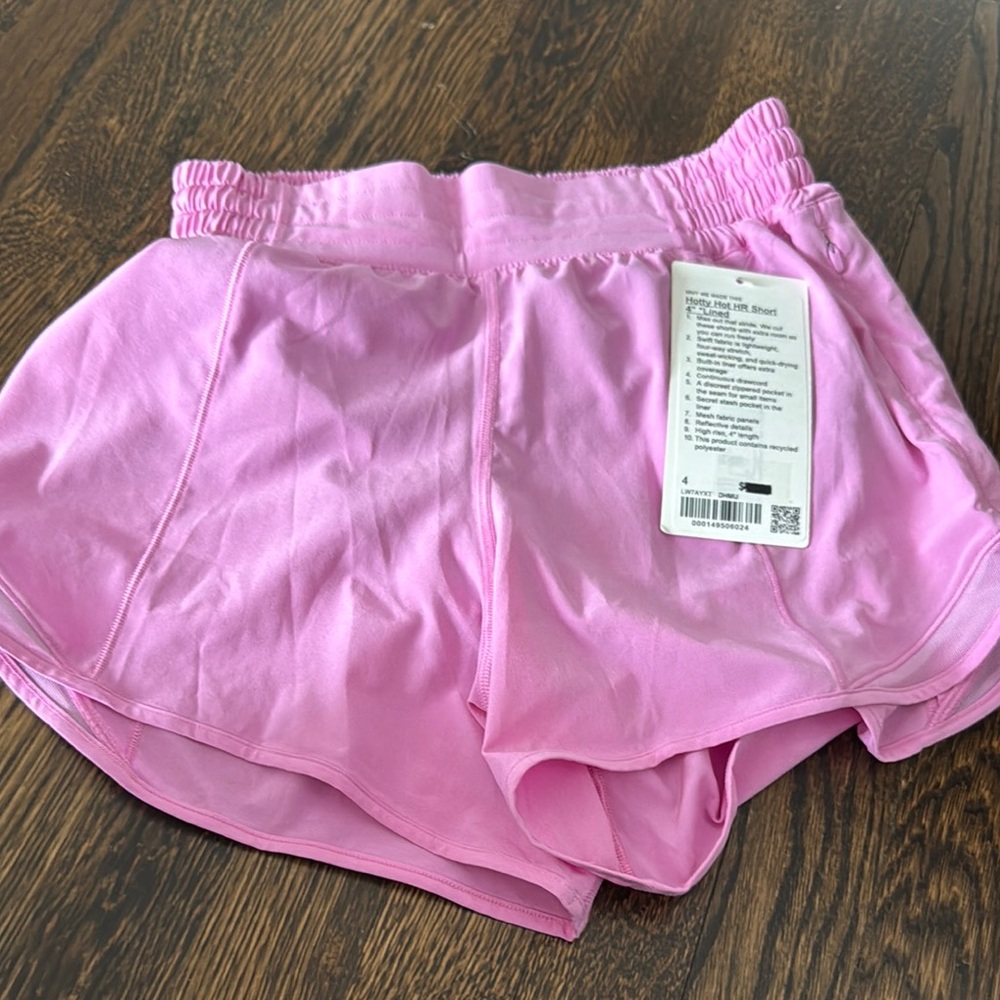 Lululemon Athletica Pink Athletic Shorts